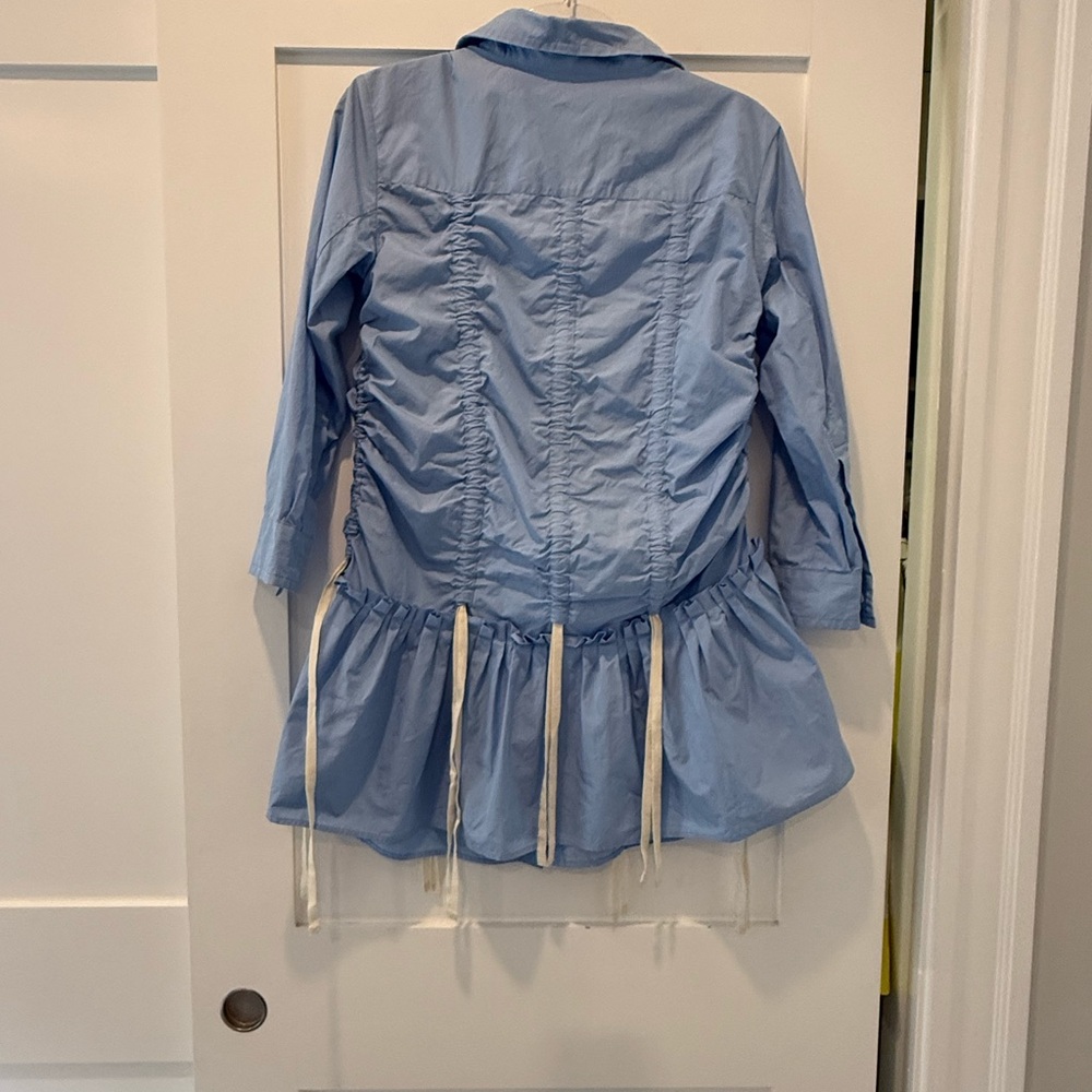 ***SOLD*** Louis Vuitton Blue Shirtdress- Spring 2007 Runway - Picture 4 of 8